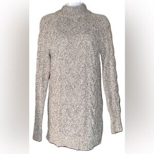 Old Navy Knitted Mock Neck Long Torso Sweater